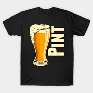 Pint Half Pint Matching Dad And Baby Matching Father Day T-Shirt